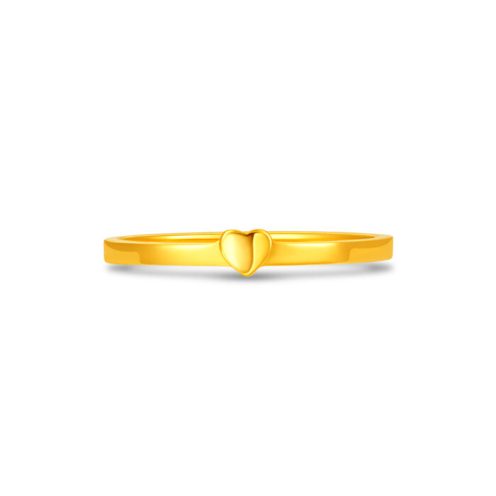 Solo Heart 999 Pure Gold Band
